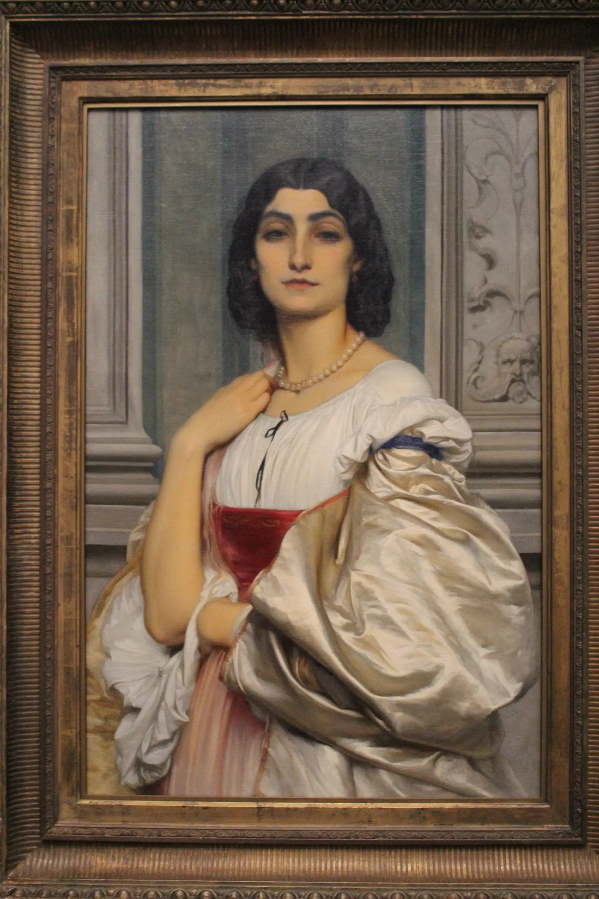 Portrait d’une dame romaine (La Nanna) - Frederic Leighton - Alpha Reproduction