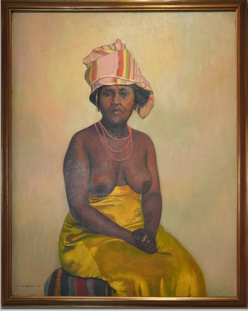 بورتريه لامرأة أفريقية - فيليكس فالوطن