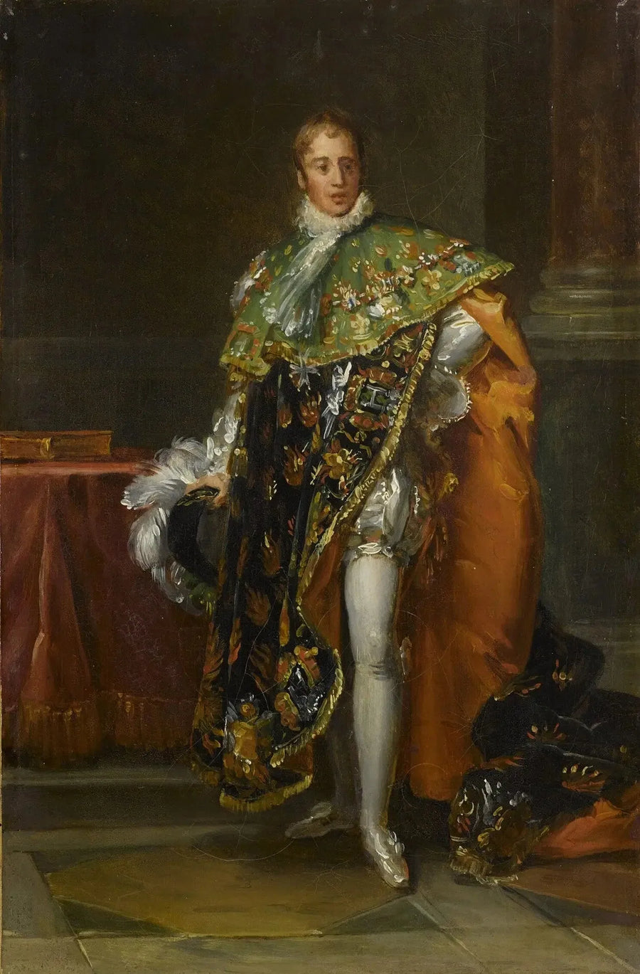 بورتريه كامل لشارل فيليب من فرنسا (1757-1836)، كونت أرْتُوَس - فرانسوا جيرار