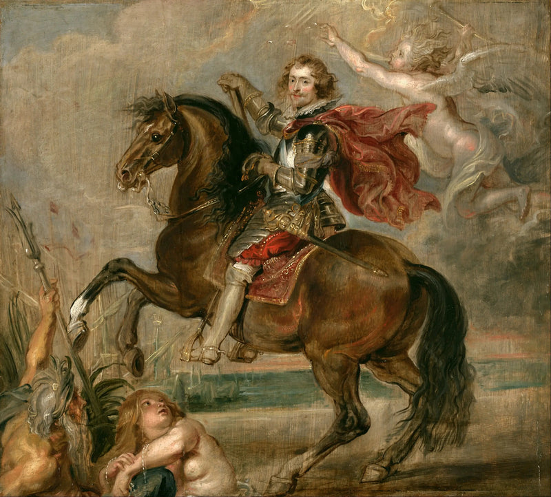 Portrait équestre du duc de Buckingham - بيتر بول روبنز