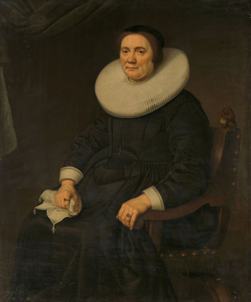 Portrait d'une femme - Hercules Sanders