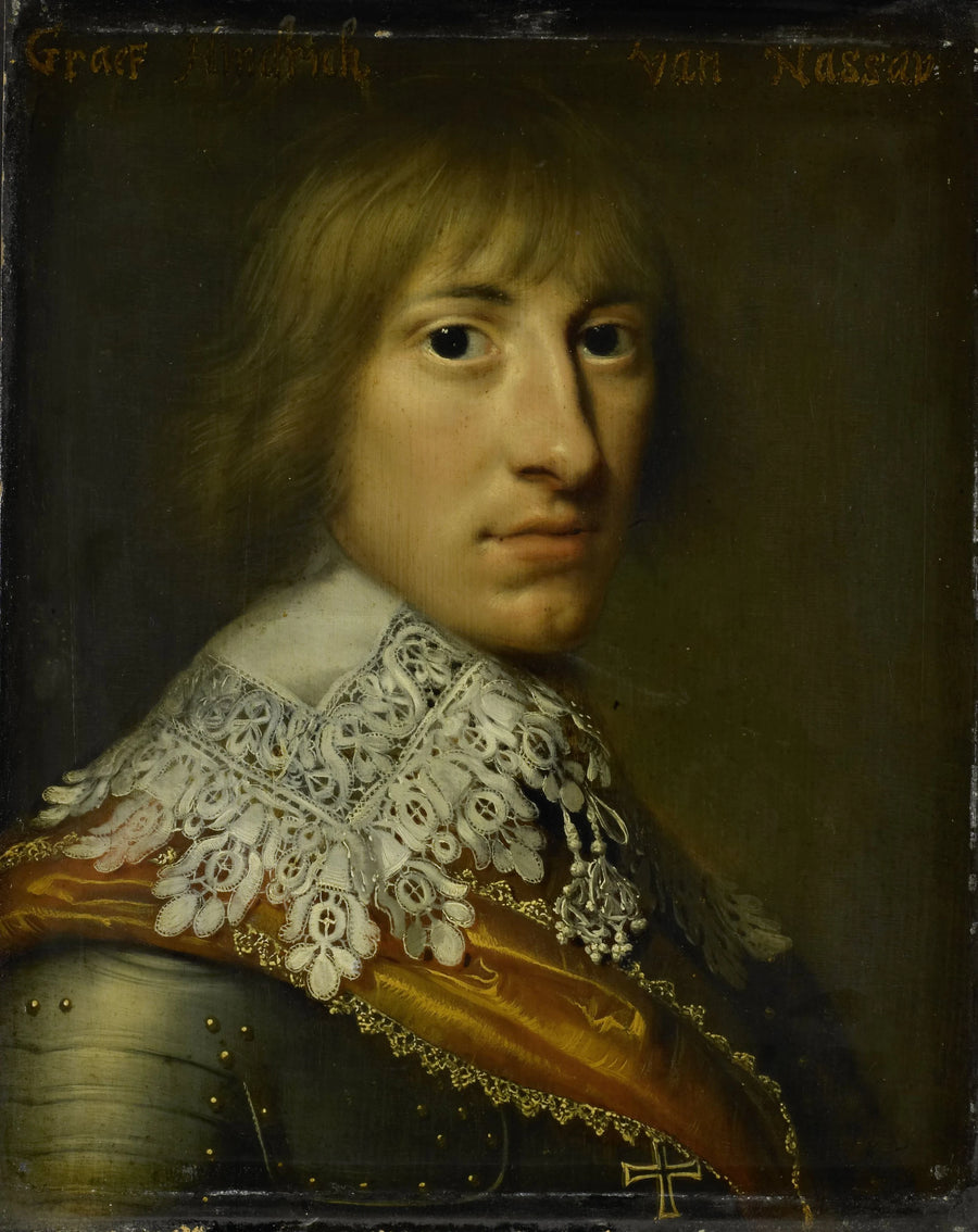 Portrait d'Hendrik Casimir Ier (1612-1640), comte de Nassau-Dietz - Wybrand de Geest