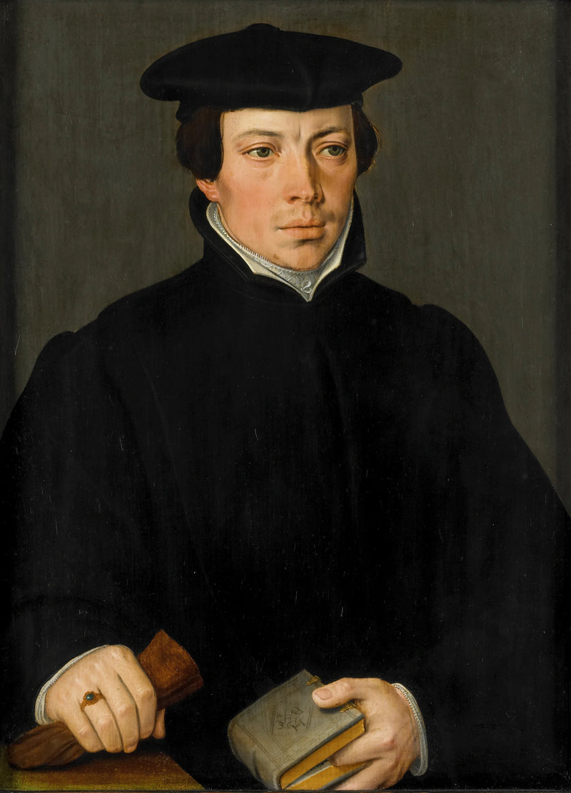 Portrait d'un jeune clerc - Pieter Pourbus