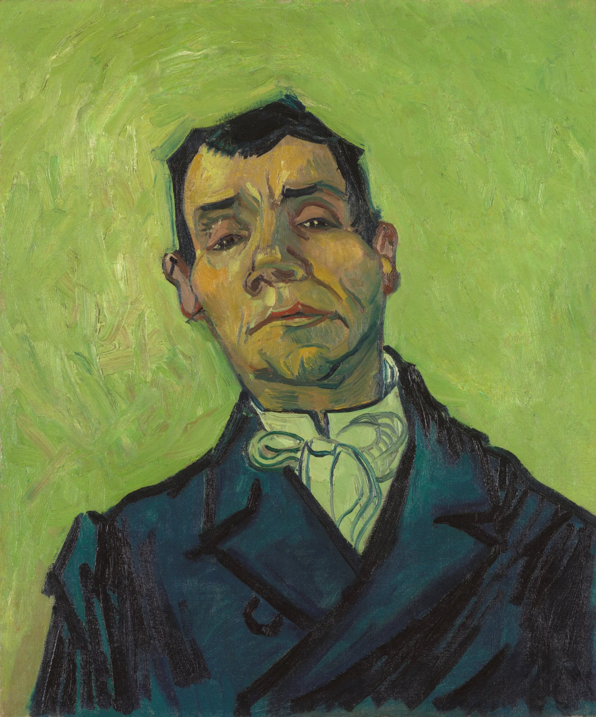 Portrait de Joseph-Michel Ginoux F533 de Vincent van Gogh, Kröller-Müller Museum