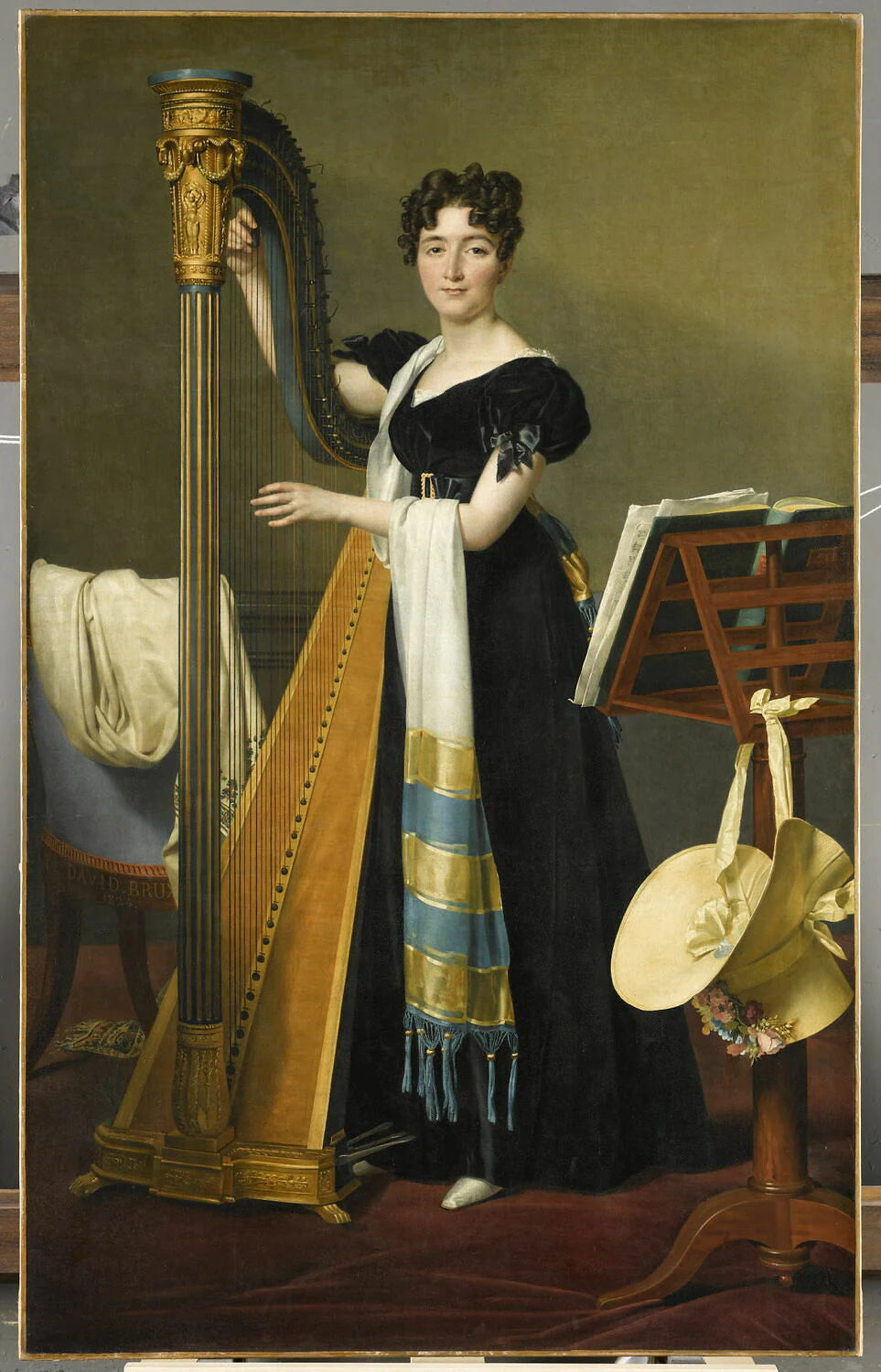 Portrait de Juliette de Villeneuve (1802-1840) - Jacques-Louis David
