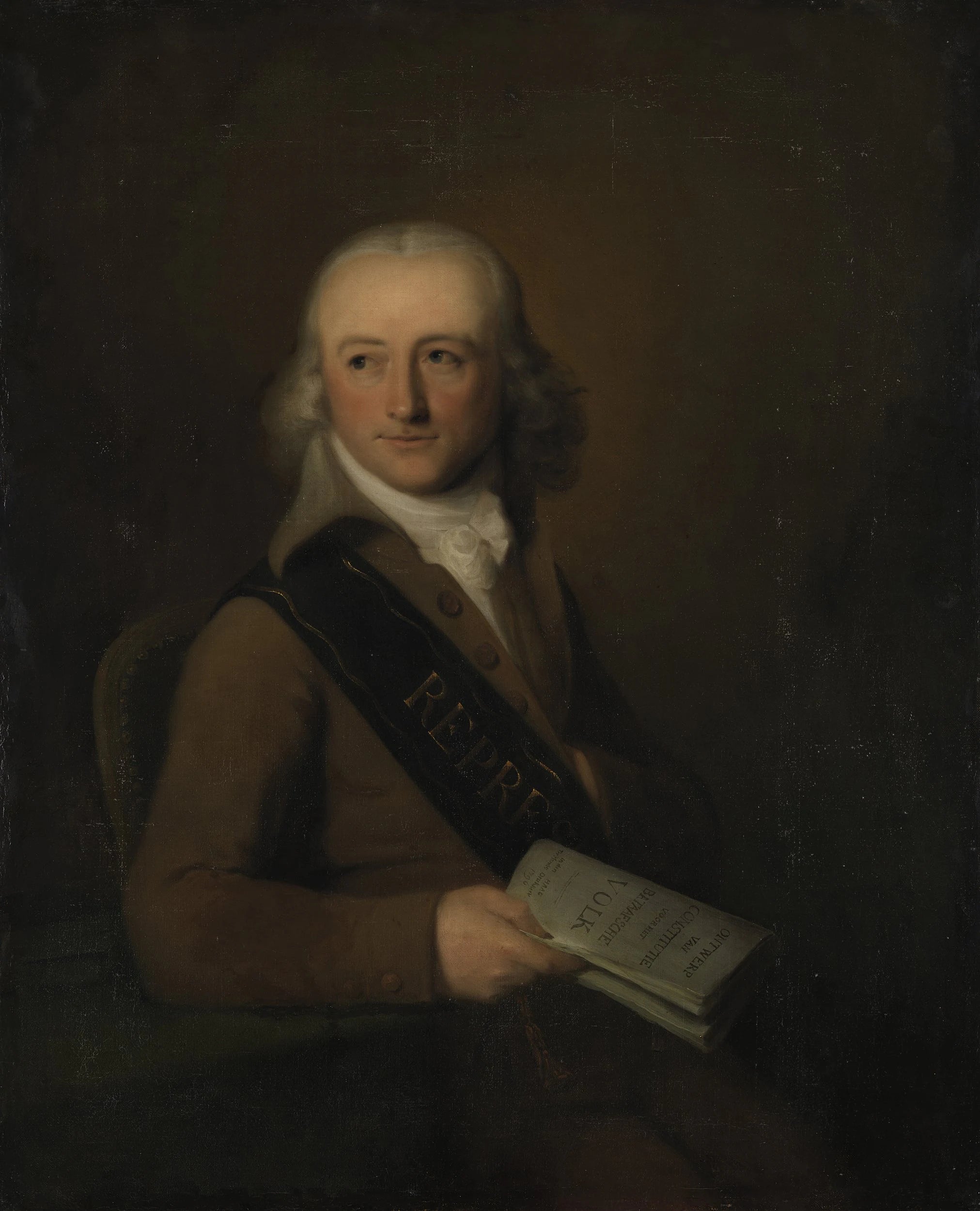 Portrait de Leonardus van der Voort - Johan Bernard Scheffer