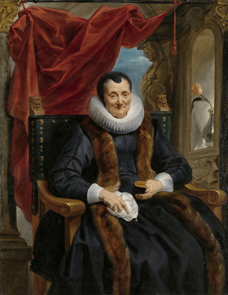 Portrait de Magdalena de Cuyper - Jacob Jordaens