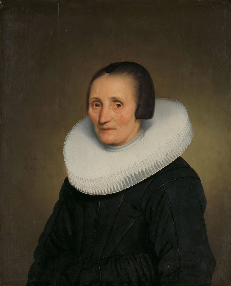 Portrait de Margaretha de Geer (1585-1672) - Jacob Cuyp