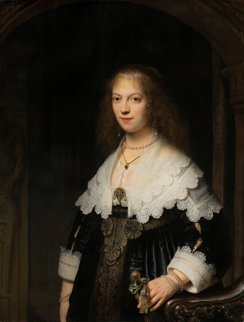 Portrait de Maria Trip - Rembrandt