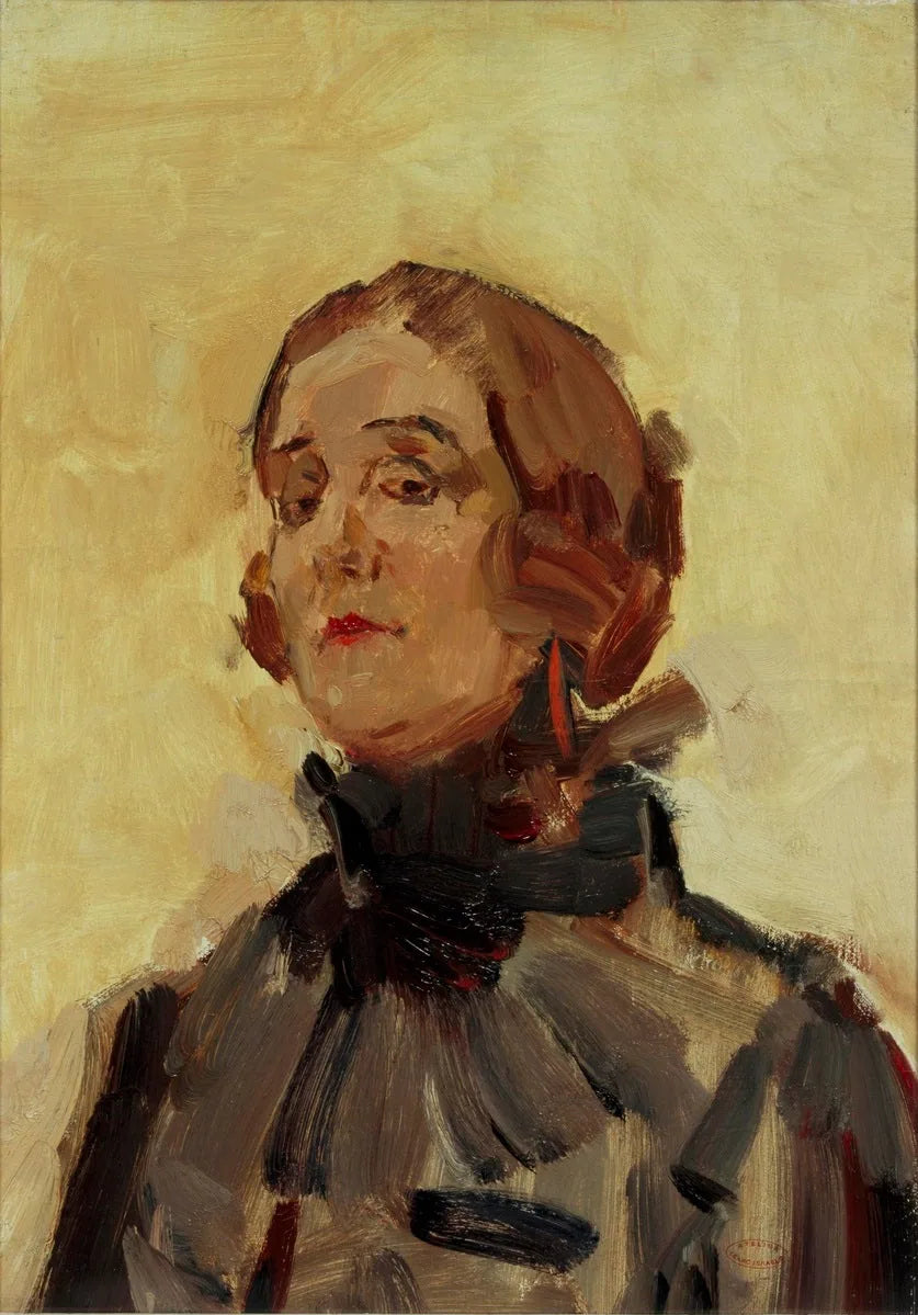 Portrait of a Woman - Isaac Israëls image 1 reproduction réalisée par Alpha Reproduction