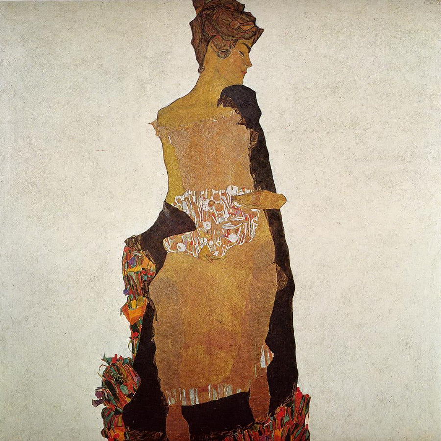 Portrait de Gerti Schiele - Egon Schiele