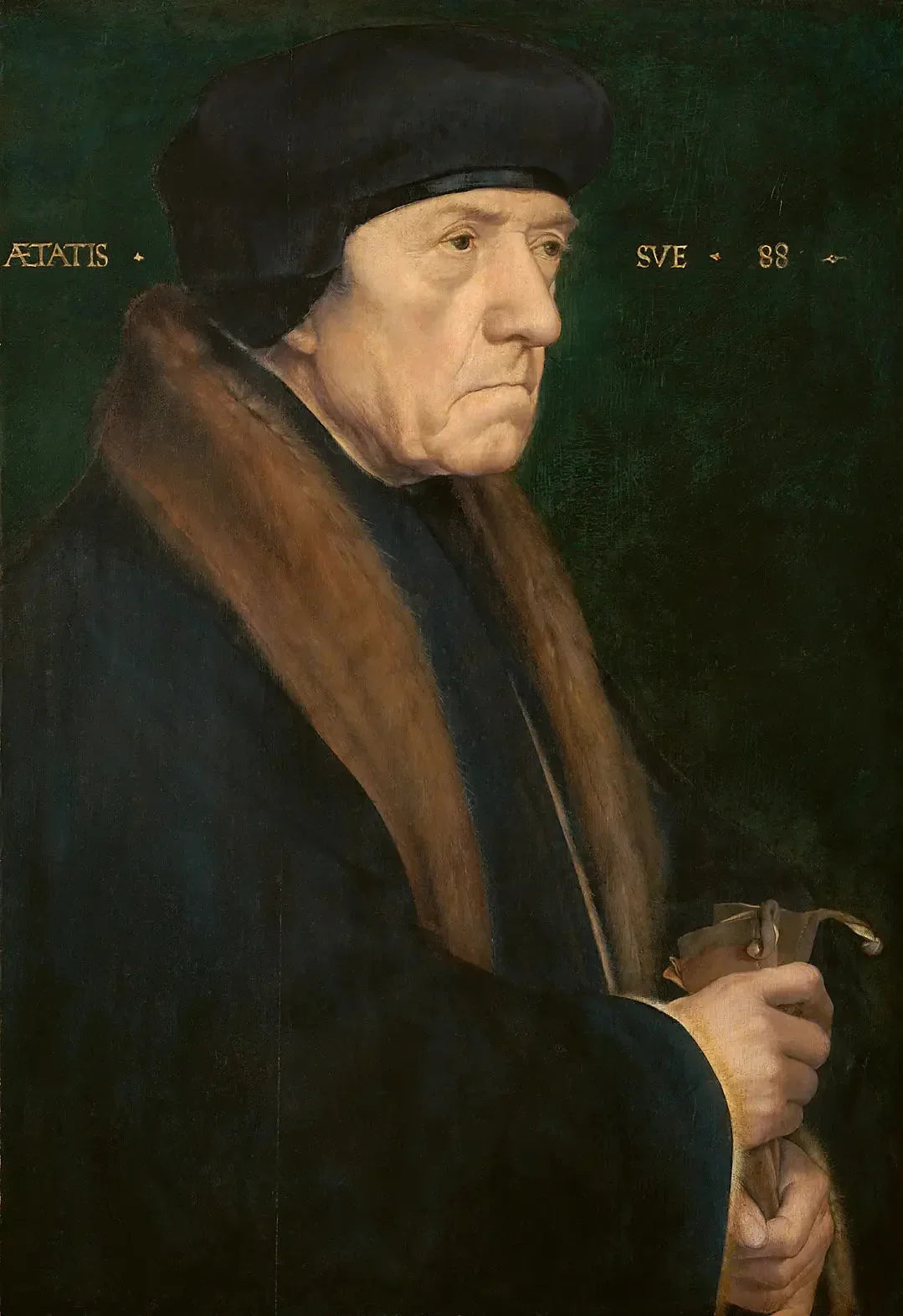 Portrait of John Chambers - Hans Holbein le Jeune image 1 copie de tableau peinte à la main