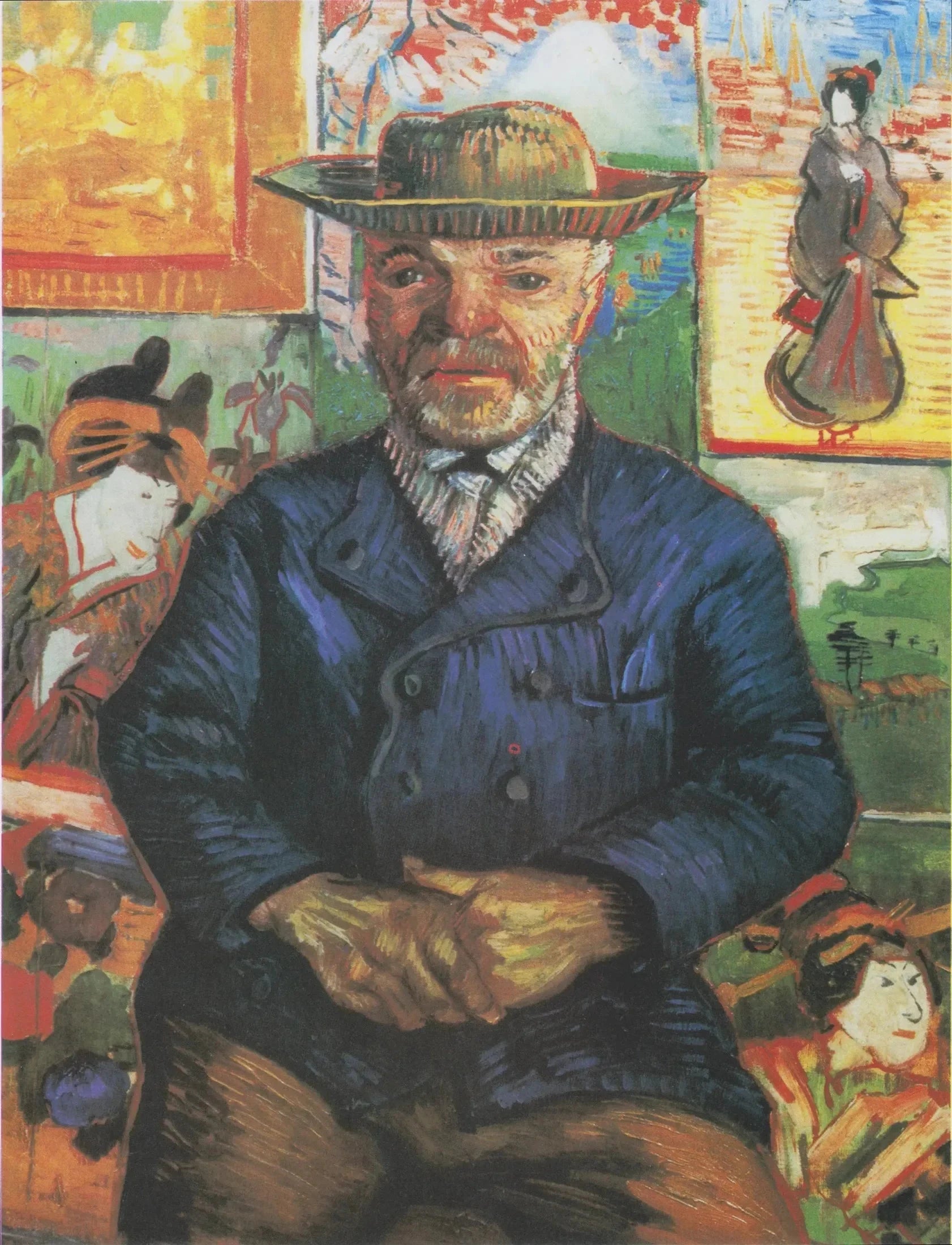 Portrait du Père Tanguy F363 de Vincent van Gogh, Musée Rodin