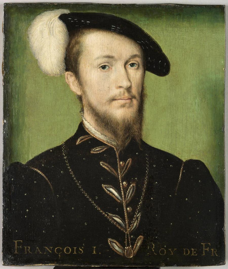 Portrait présumé de Jean IV de Brosse, dit de Bretagne (1505-1564), duc d'Étampes - Corneille de Lyon