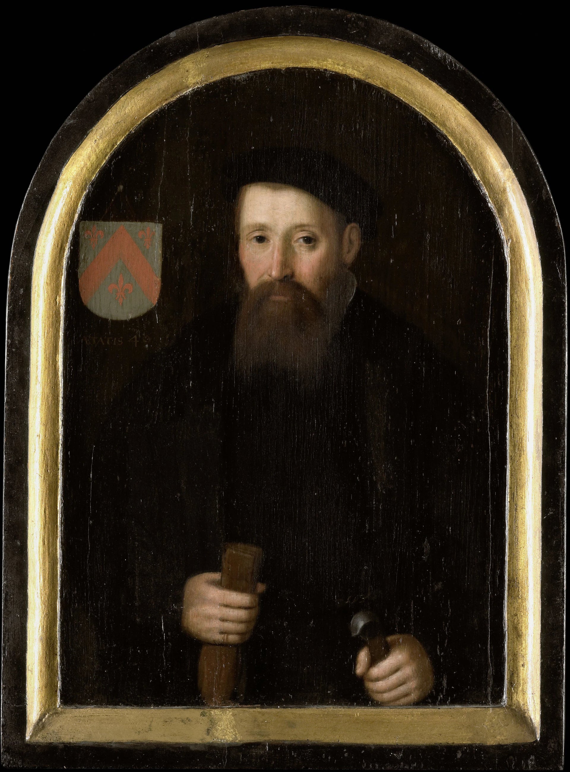 Portrait de Willem Fransz Overrijn van Schoterbosch (né vers 1510) - Cornelis Engelsz.