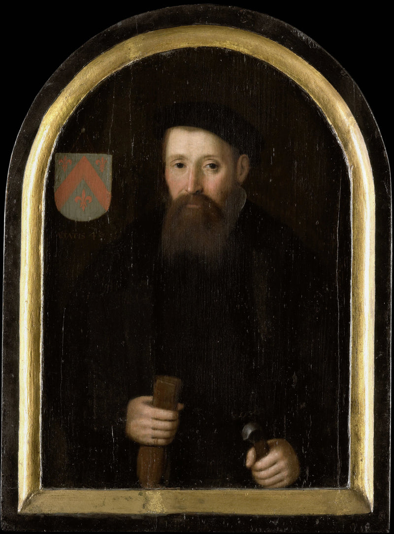 Portrait de Willem Fransz Overrijn van Schoterbosch (né vers 1510) - Cornelis Engelsz.