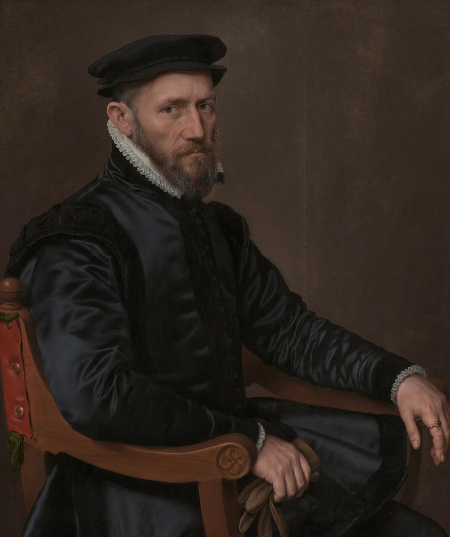 Portraits de Sir Thomas Gresham et Anne Fernely - Antonio Moro
