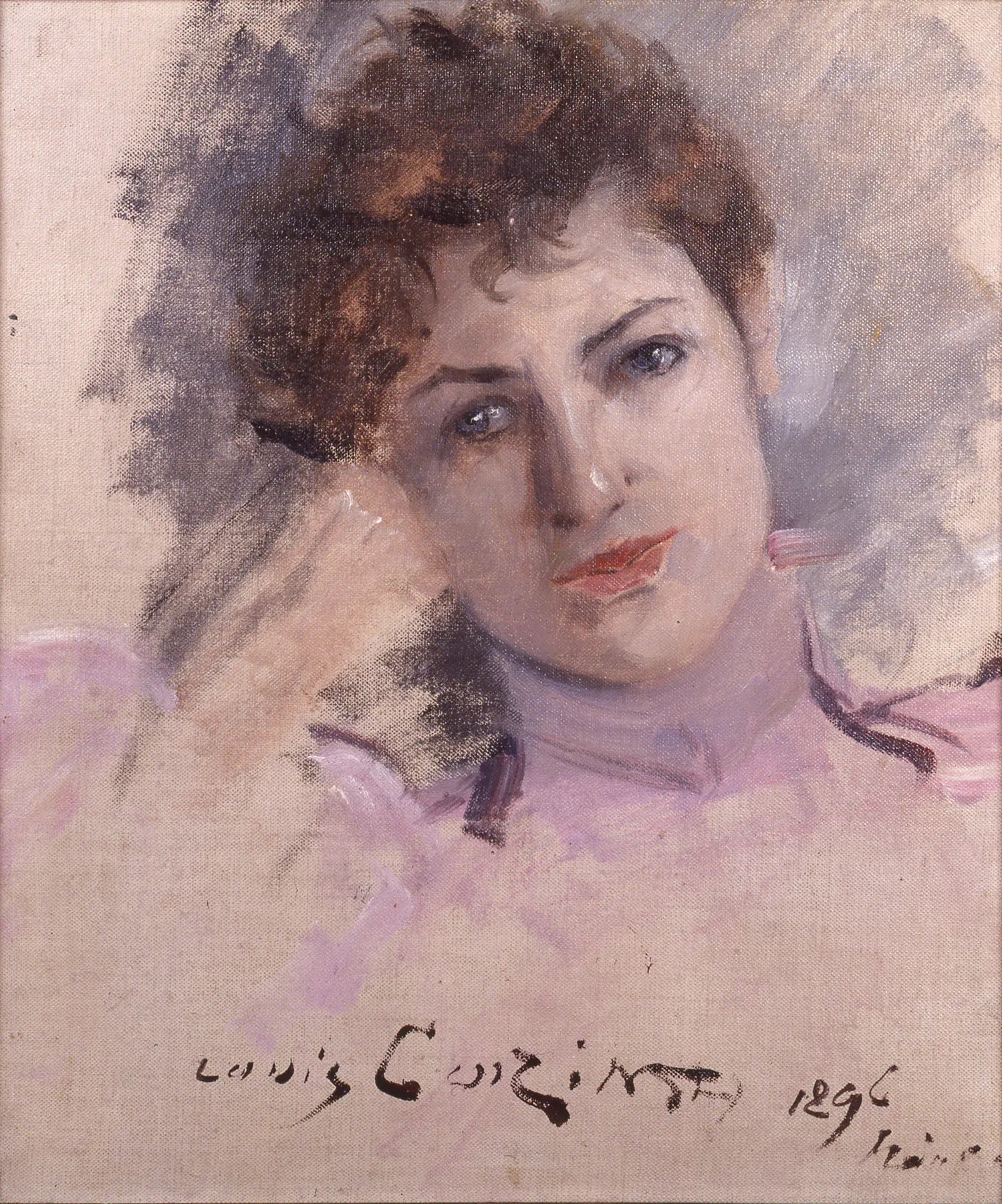 Porträt Emmi Sieger - Lovis Corinth image 1 tableau peint à l’huile sur toile