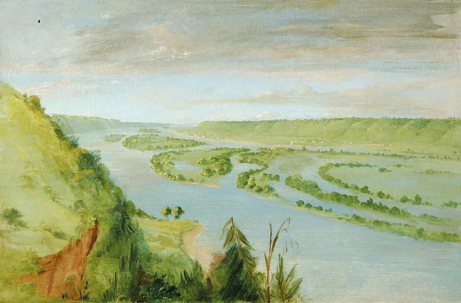 Prairie du Chien، حامية الولايات المتحدة - جورج كاتلين