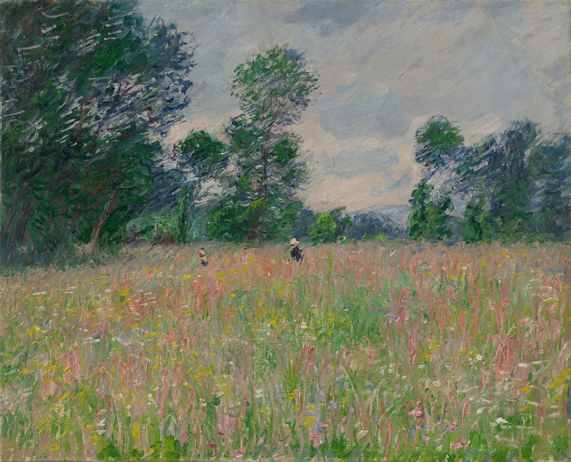 La Prairie fleurie W996 par Claude Monet, Museum Barberini