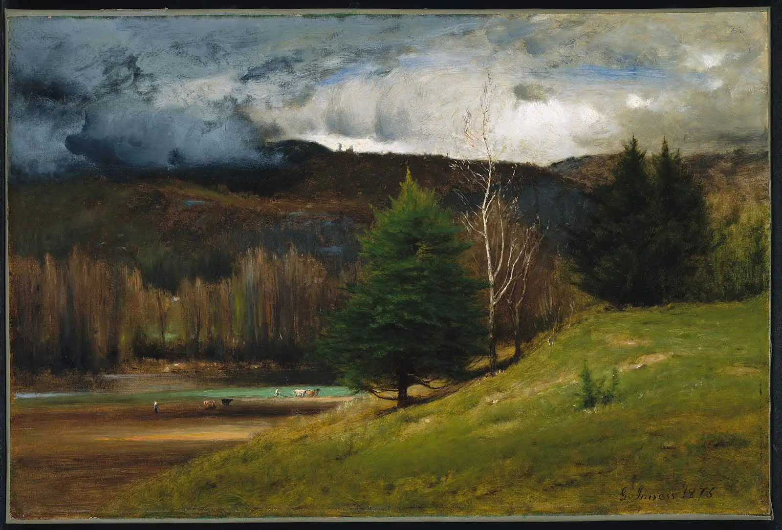 Près du village de Kearsarge - George Inness - Alpha Reproduction