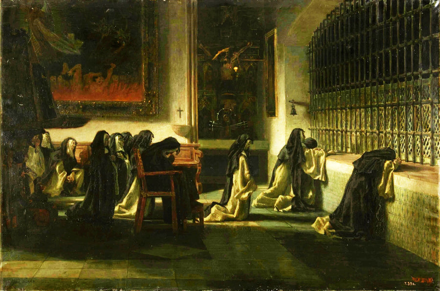 La prière - Antonio Muñoz Degraín