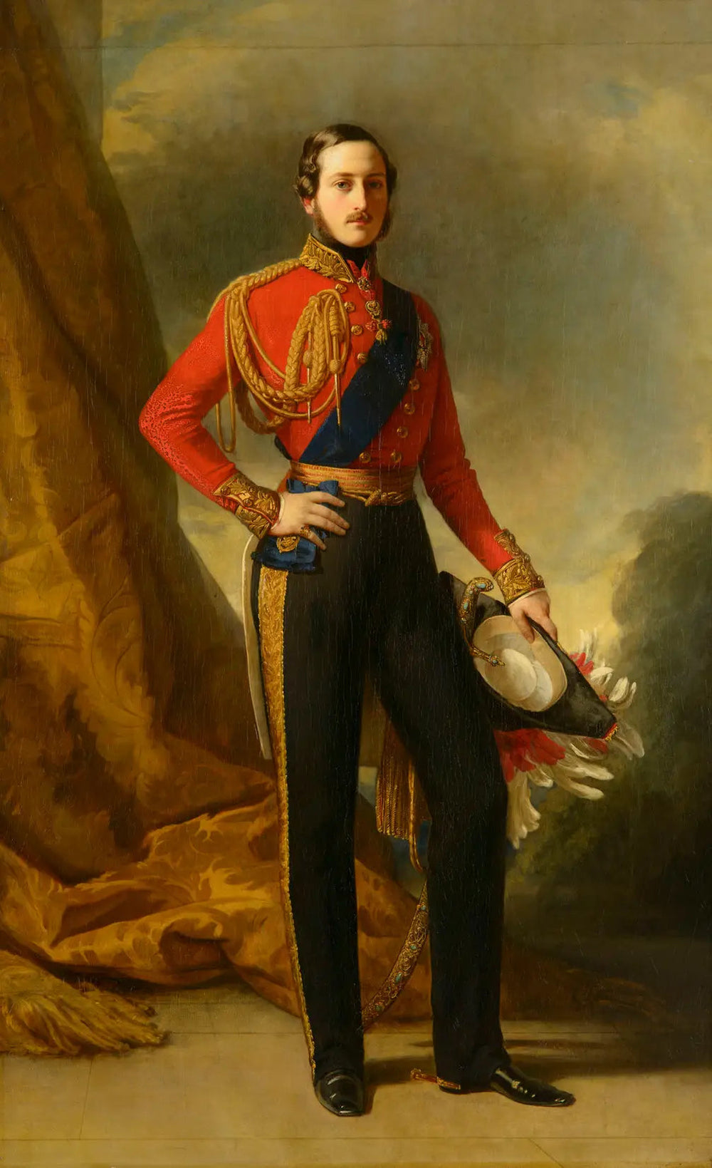 Prince Albert prince consort - Franz Xaver Winterhalter - Alpha Reproduction