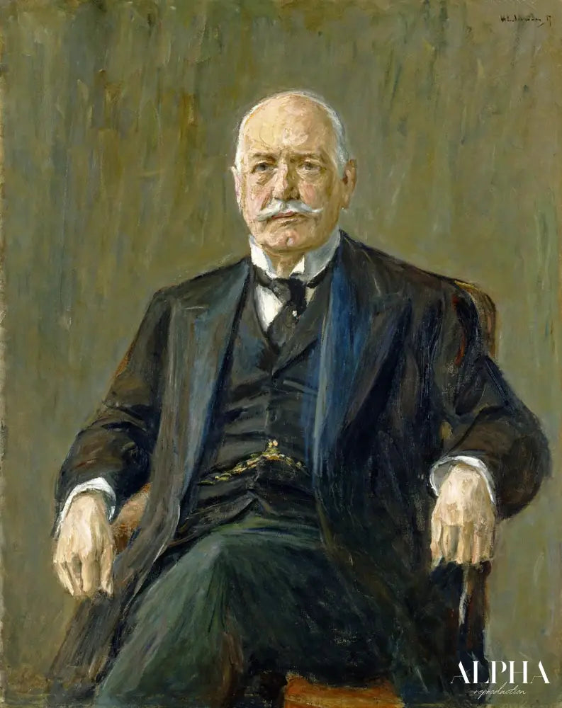 Prince Bernhard von Bulow (1849-1929) - Max Liebermann - Reproductions de tableaux et peintures haut de gamme