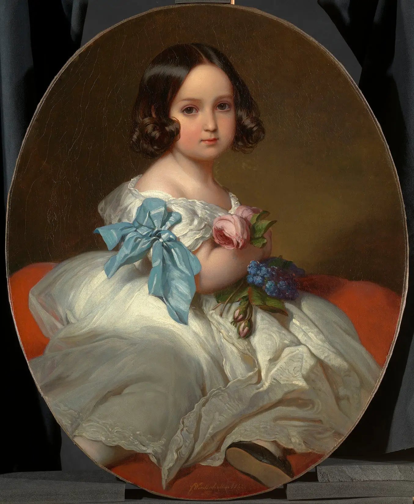 Princesse Charlotte de Belgique (1840-1927) - Franz Xaver Winterhalter - Alpha Reproduction