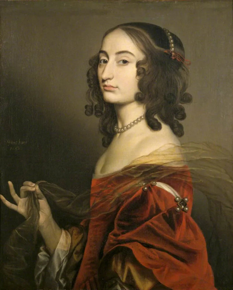 الأميرة لويز هولاندين، الأميرة البابوية، رئيسة دير موبويسون، بونتوا (1622–1709) - جريت فان هونثورست