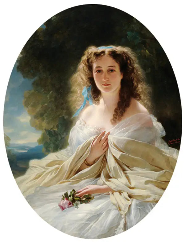 الأميرة أوليمبيادا فلاديميروفنا باريانتسكايا (1822-1904، باسم سابلُكوفا) - فرانز كزافييه وينترهولتر