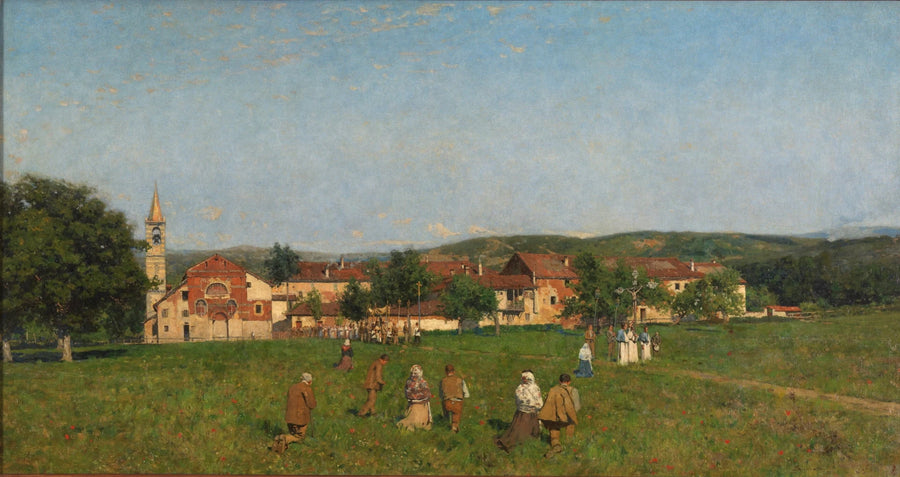 Procession à l'abbaye de Tiglieto - Serafin de Avendano