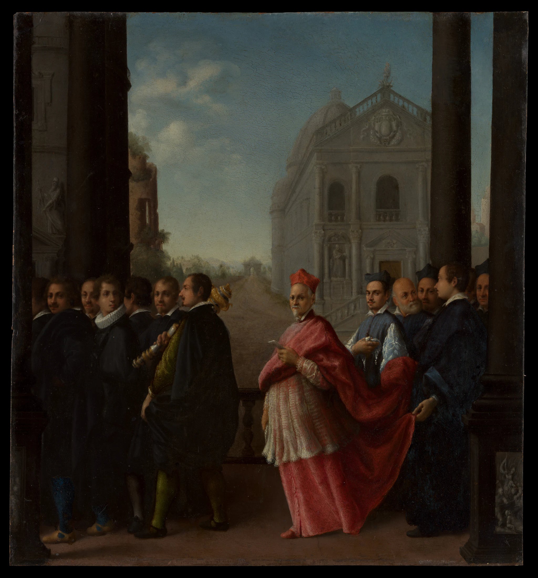 Procession d'un cardinal - Ottavio Leoni (Il Padovano)