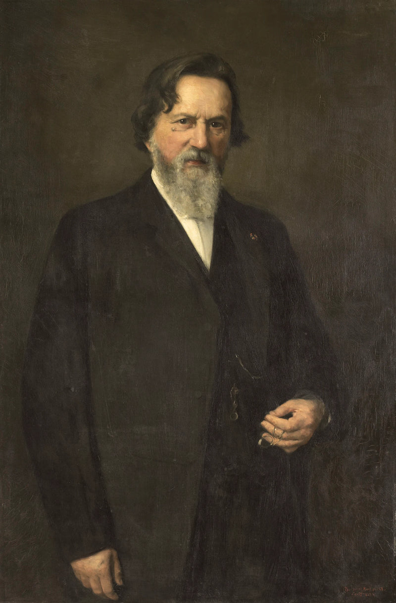 Professeur Franciscus Donders (1818-89). Physiologiste et ophtalmologiste - Bramine Hubrecht