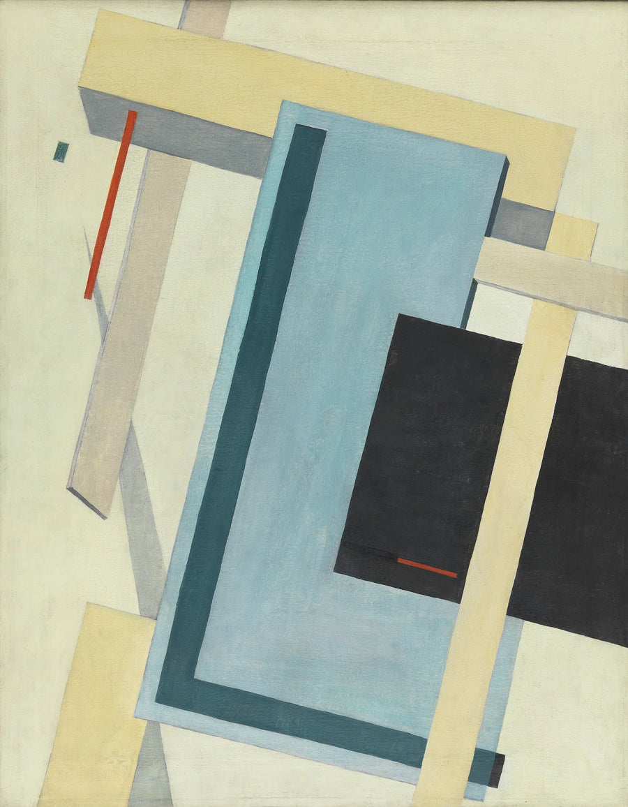Proun 4 B - Lazar Lissitzky image 1 copie peinte à la main à l’huile