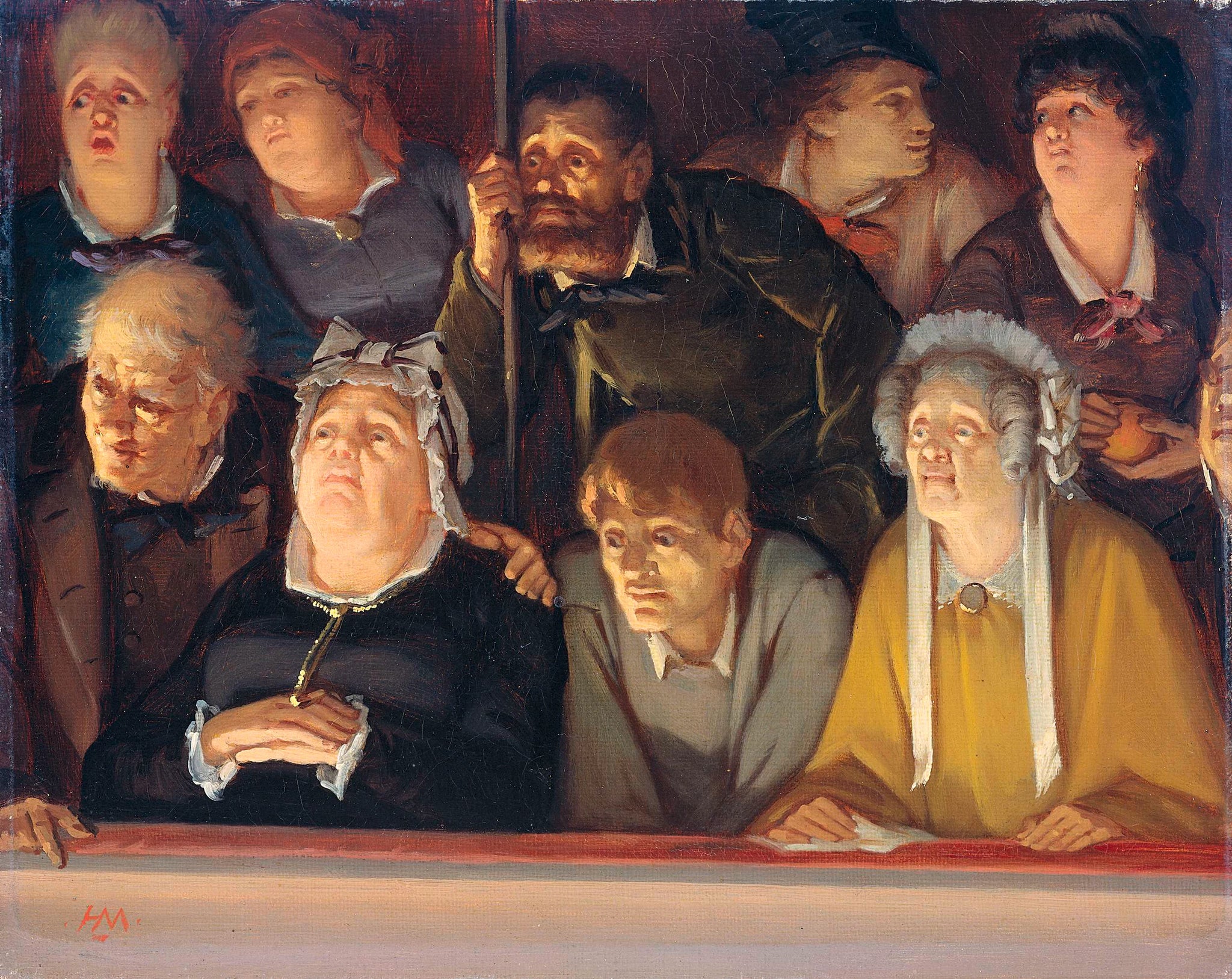 Public du théâtre - Hippolyte Michaud