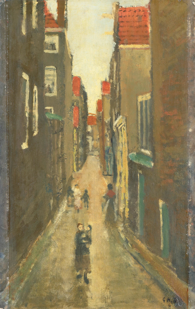 Quartier du Jordaan à Amsterdam - George Hendrik Breitner