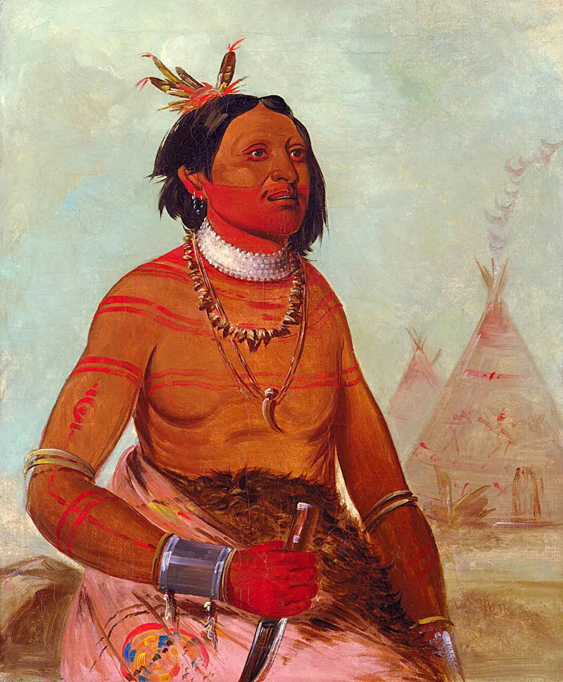 Quáy-hám-kay, Stone Shell, un courageux - جورج كاتلين