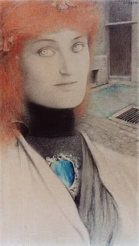 Qui me délivrera ? - Fernand Khnopff image 1 reproduction d’œuvre d’art à l’huile