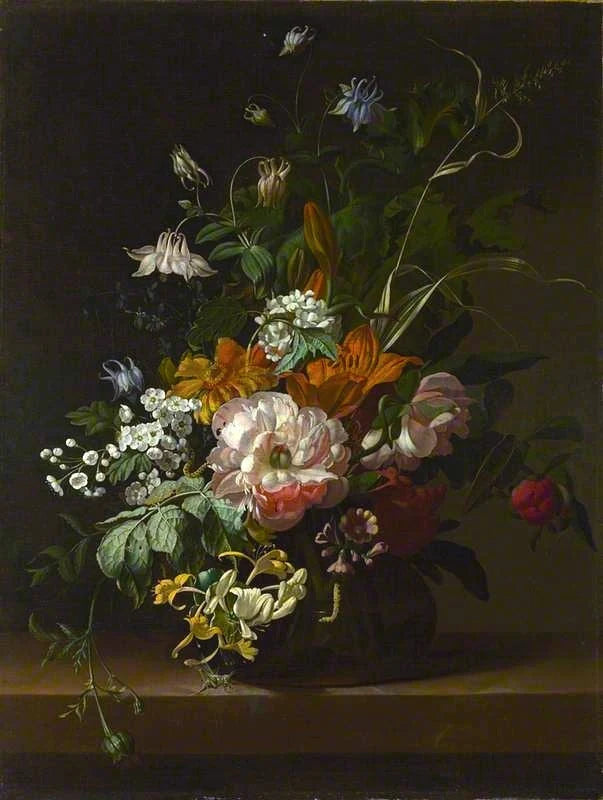 Fleurs dans un vase — National Gallery - Rachel Ruysch