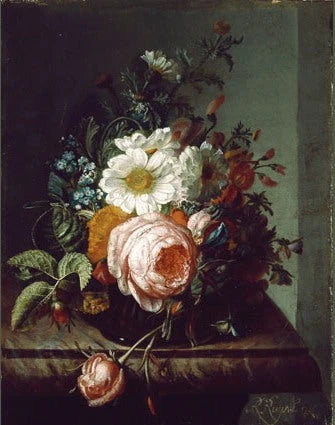 Nature morte aux fleurs — Heidelberg, 1746 - Rachel Ruysch