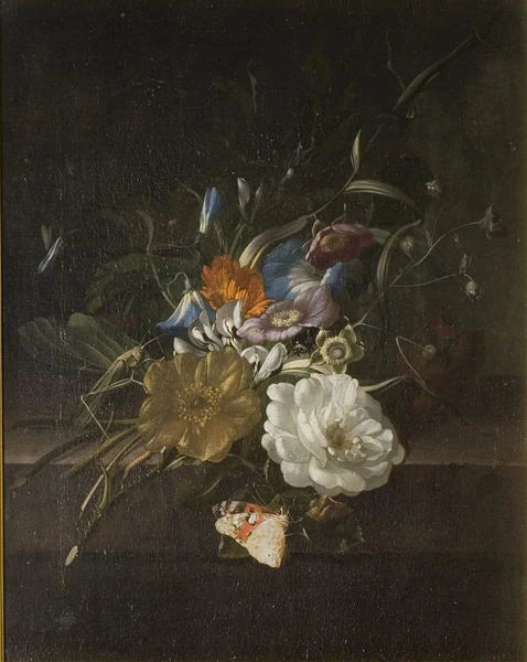 Nature morte à la branche fleurie — 2007BP3946 - Rachel Ruysch