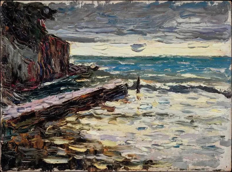 Rapallo, mer orageuse - Vassily Kandinsky image 1 copie peinte à la main à l’huile