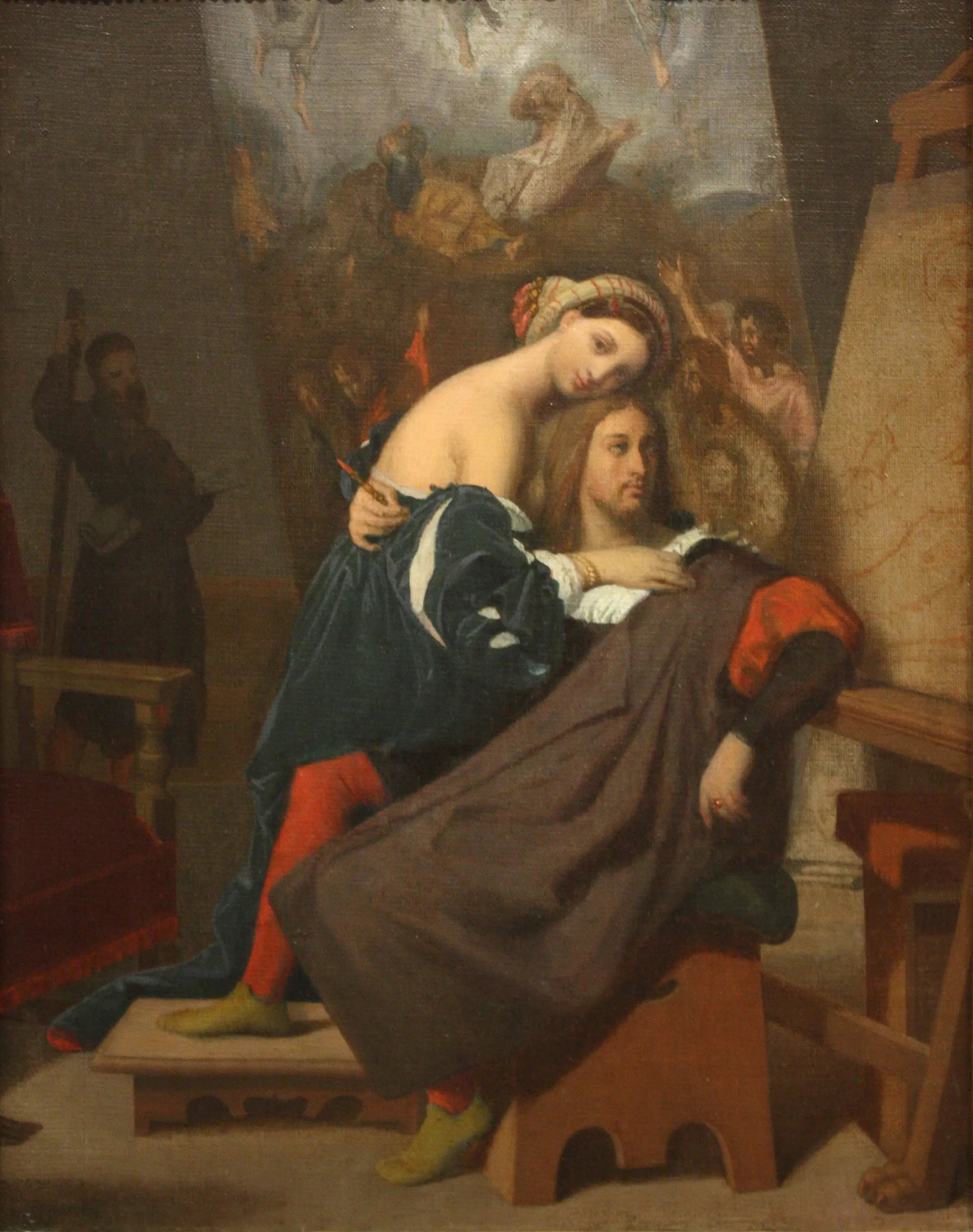 Raphaël et la fille du boulanger - Jean-Auguste-Dominique Ingres - Alpha Reproduction