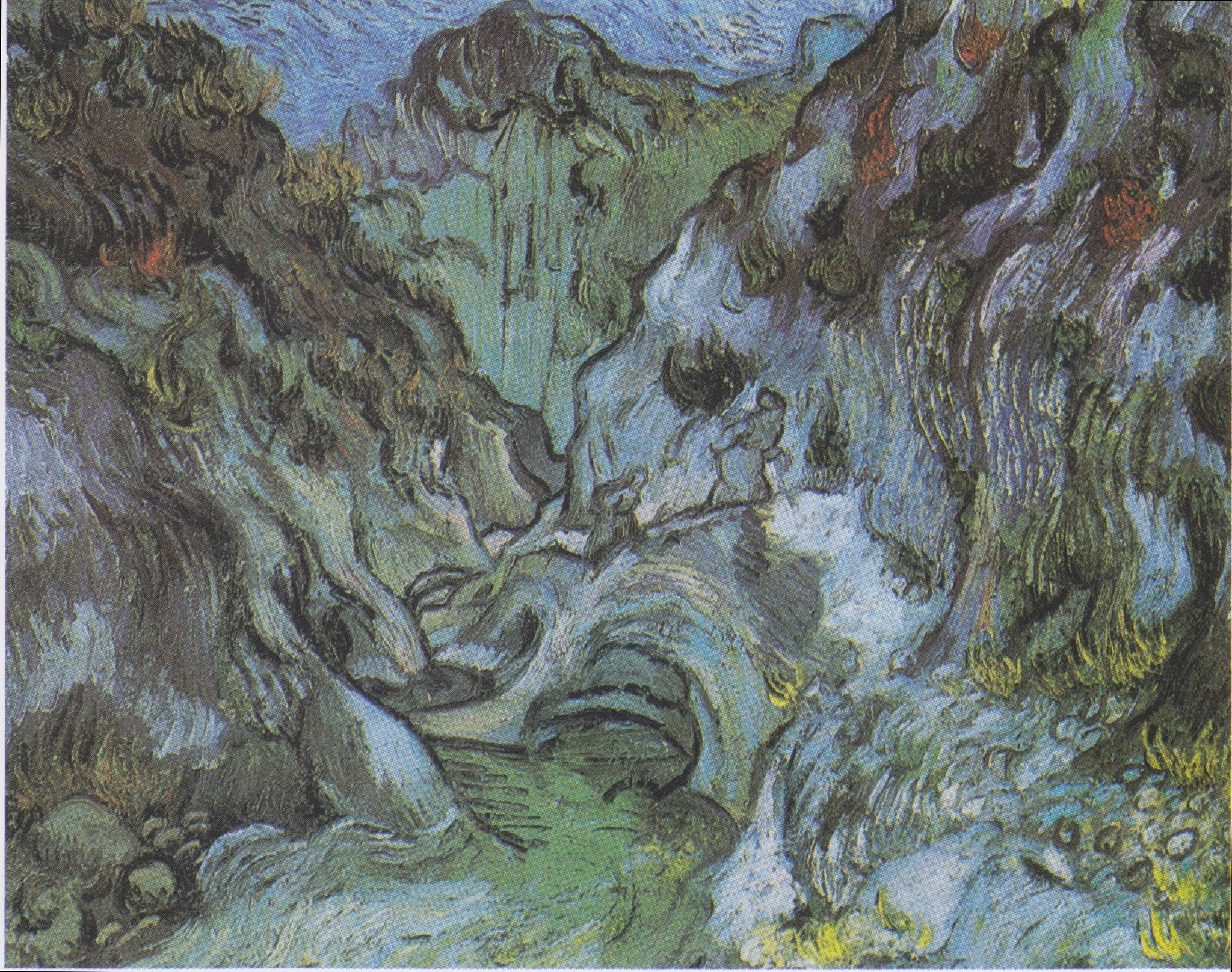 Le Ravin F662 de Vincent van Gogh, Museum of Fine Arts Boston