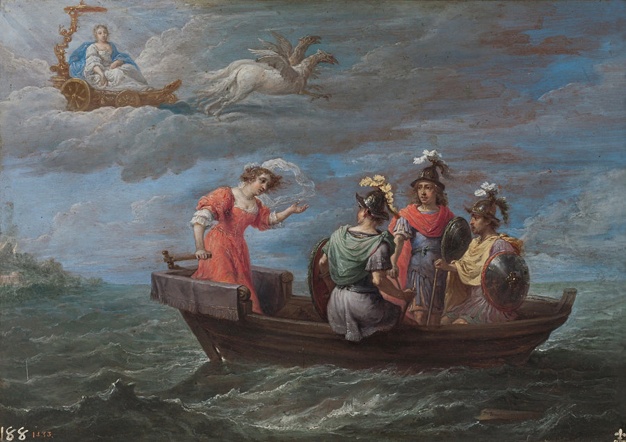 Reinaldo fuit les îles Afortunadas - David Teniers le Jeune