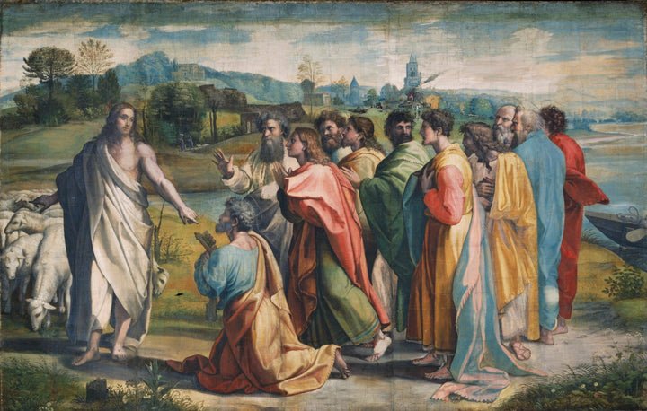 تسليم المفاتيح للقديس بطرس، حوالي 1515-1516 - Raphaël