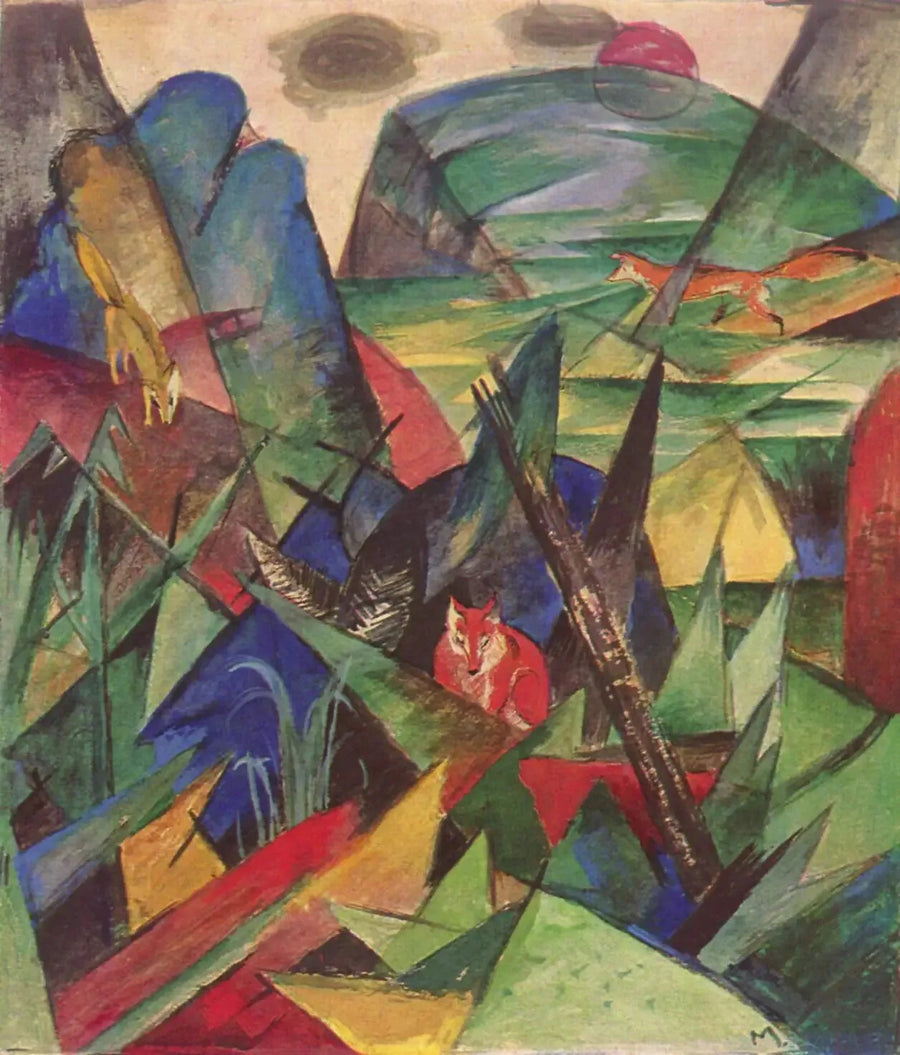 ثعالب - فرانز مارك