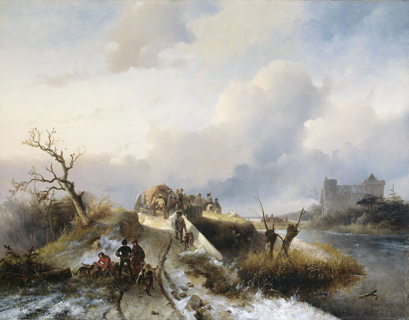 Retour de chasse - Charles Rochussen