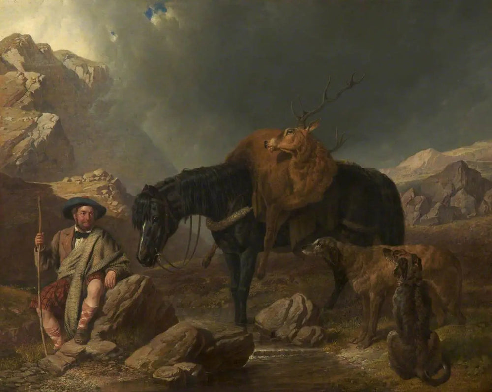 Retour de la chasse - John Frederick Herring Sr. - Alpha Reproduction